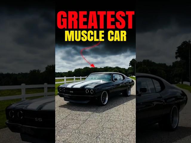 The Greatest Muscle Cars Ever Made #musclecar