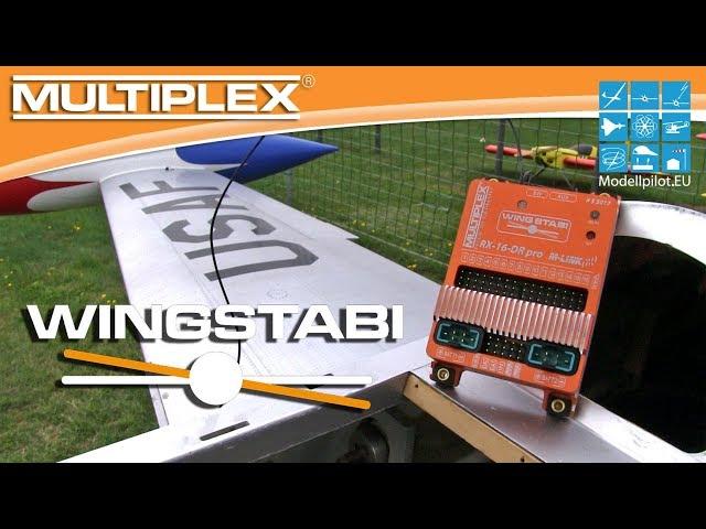 WINGSTABI RX-16-DR pro M-LINK von MULTIPLEX Modellsport Video Testbericht - Praxistest & Flugbericht