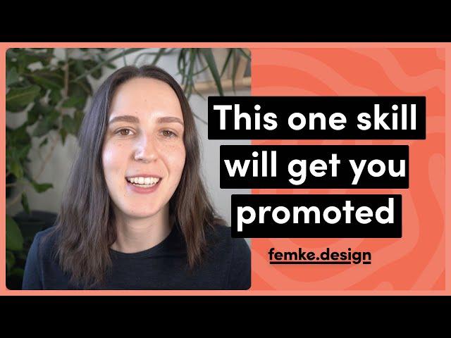 Get promoted - the one essential skill many designers don’t have