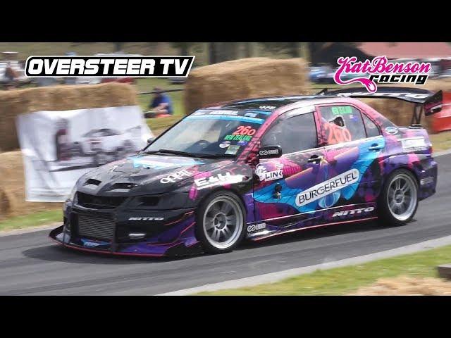 Kat Benson Racing - Burgerfuel Evo 7 - Leadfoot Festival 2019