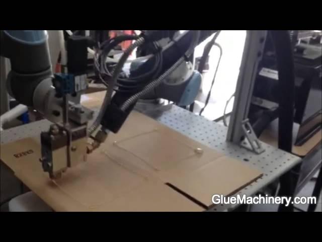 Automatic Hot Melt and Cold Glue Assembly Station | Gluebotic | Glue Machinery Corporation