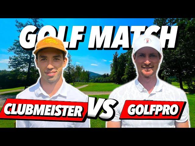 Ein hochklassiges Golf Match gegen den Clubmeister!