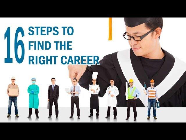 16 Steps to Find the Right Career