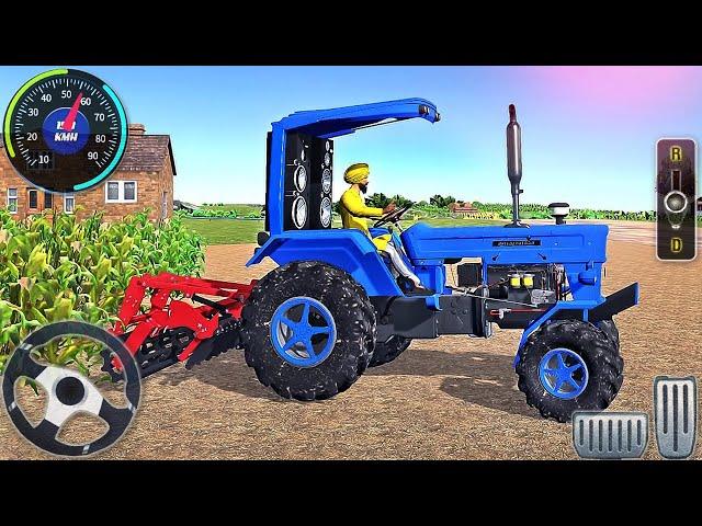 Real Indian Tractor Driving Simulator - Farming Transport Walkthrough 2024 - Android GamePlay