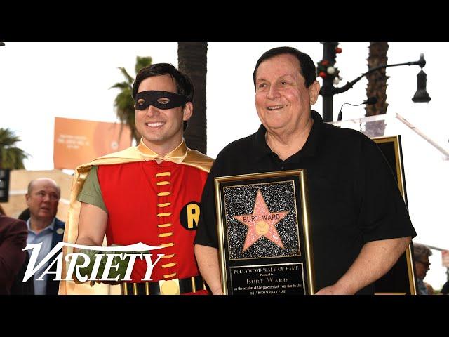 Burt Ward - Hollywood Walk of Fame Ceremony