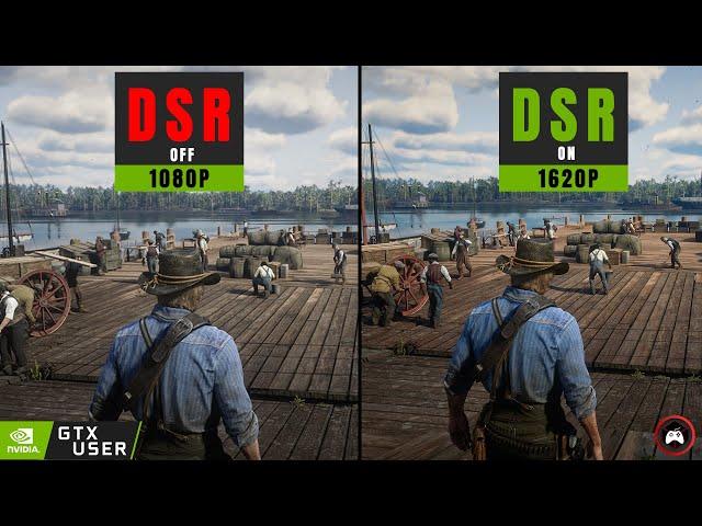 Red Dead Redemption 2  How to Improve More IMAGE QUALITY using DSR Factors