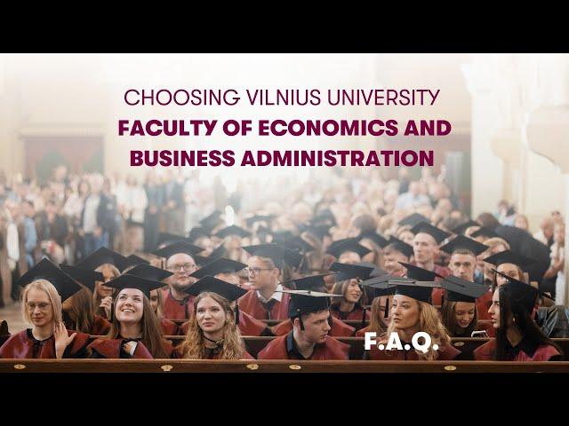 Why to choose Vilnius University Faculty of Economics and Business Administration? Studies abroad