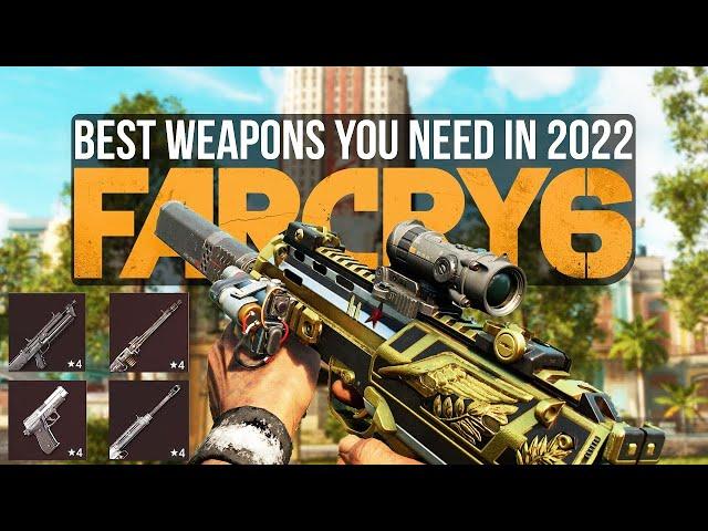 Far Cry 6 Best Weapons You Need To Get In 2022 (Far Cry 6 Weapons)