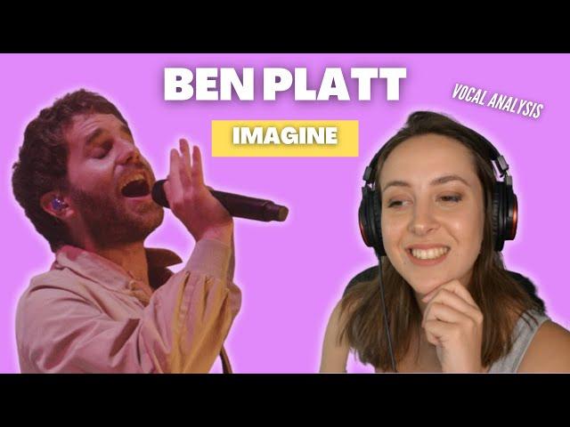 BEN PLATT: Imagine | Vocal Coach Reacts | Jennifer Glatzhofer