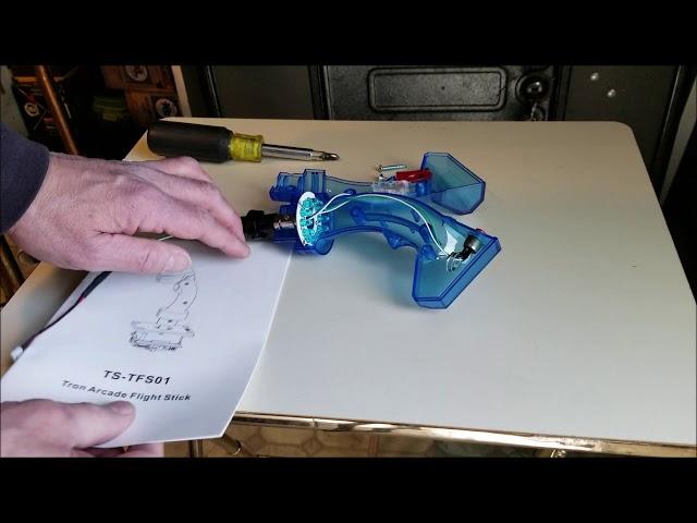 Glen's Retro Show Tron Joystick Thumb Button Mod