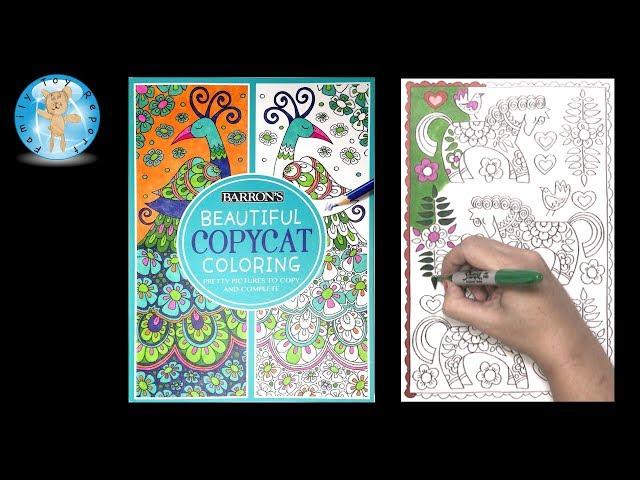 Barron's Beautiful Copycat Coloring Book Horse - Family Toy Report