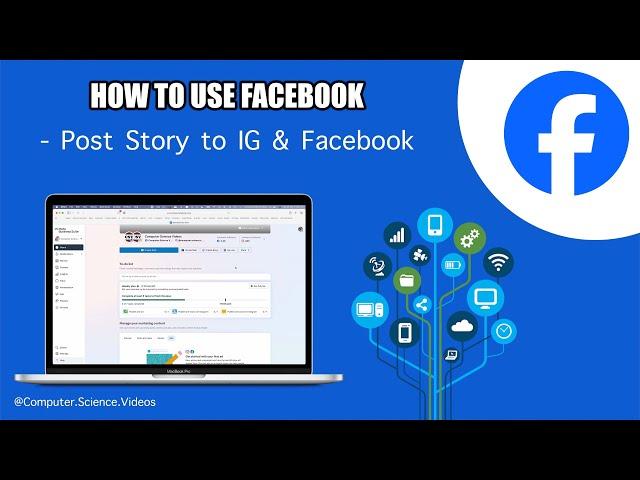 How to POST a Story to Facebook & Instagram via Creator Studio Using a Mac / Desktop Computer (2024)