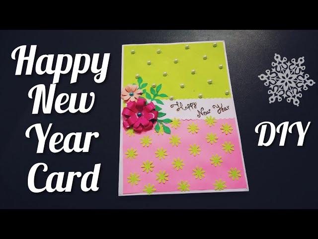 #Handmade #DIY New Year Greeting Card | Craft Nifty Creations