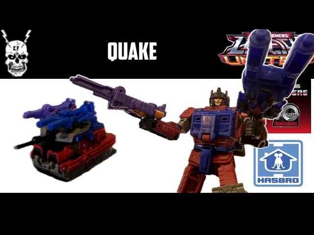 Transformers Legacy United Quake Review