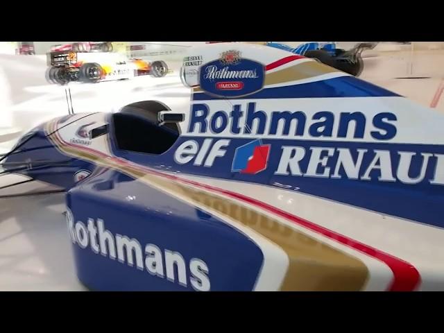 F1 Renault Williams FW16 Rothmans of Ayrton Senna, his last Formula One racing car