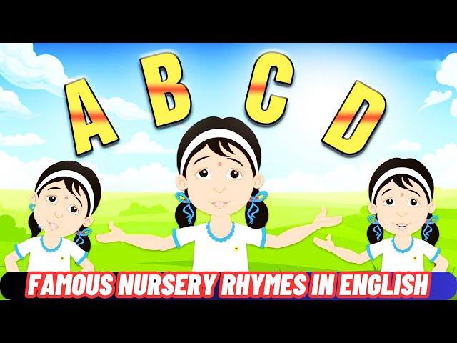 Alphabet Popular English Childrens' Rhymes | Sujatha | Nursery Rhymes | PDL Kids