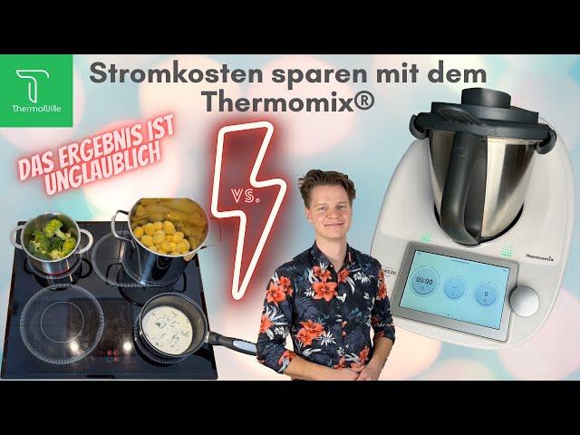 Thermomix Stromverbrauch! DAS spart er gegenüber Herd und Backofen! Unglaublich TM5 TM6