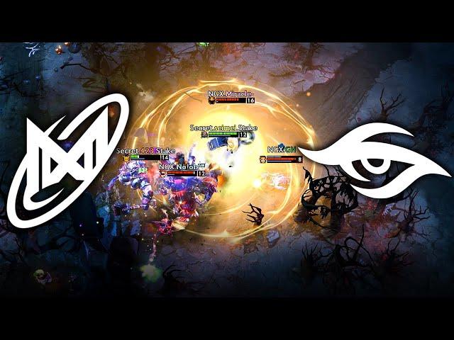 NIGMA vs SECRET - ELIMINATION GAME !! 1win Series Dota 2 Fall