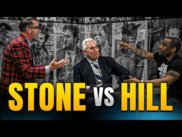 Roger Stone vs Marc Lamont Hill DEBATE (moderated by Gavin McInnes)