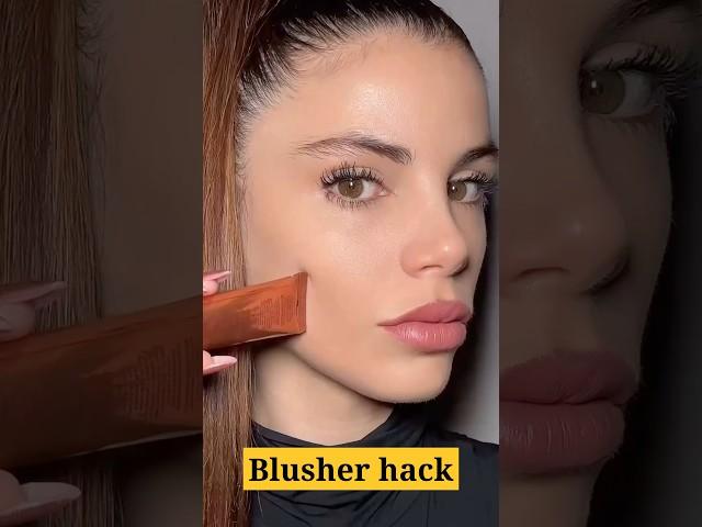 Viral Blusher Hack #blusher #beauty #hack #shorts