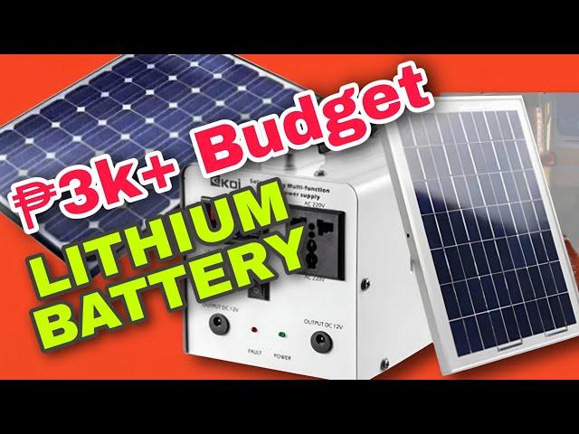 Budget Meal  Solar Power Station KOI 200w?