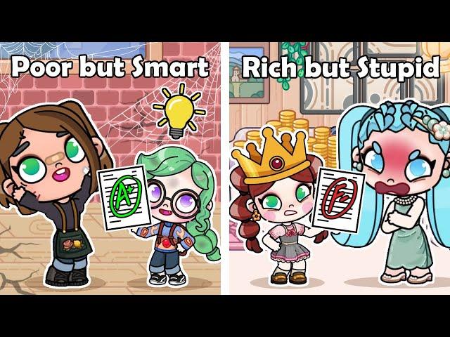 RICH Students vs POOR Students in SCHOOL: WHO Is SMARTER? | SAD STORY  | Avatar World | PAZU Games