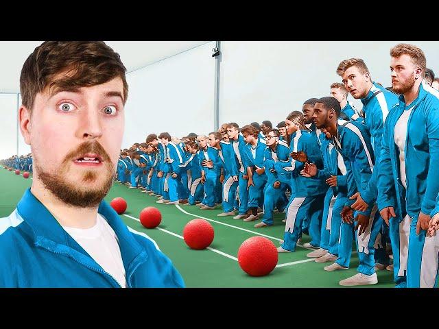 World's Largest Game Of Dodgeball