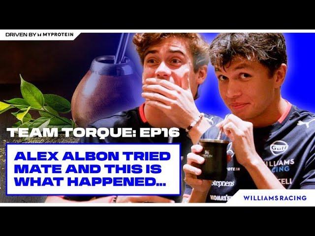 ALEX TASTES MATE WITH FRANCO | Team Torque Ep.16 | Alex Albon & Franco Colapinto