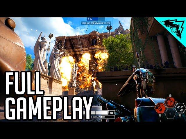 Star Wars Battlefront 2 Multiplayer Gameplay (FULL 16 MINUTE GAMEPLAY SNIPER & HEAVY)