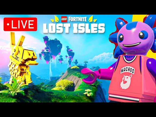 NEW LOST ISLES UPDATE - Exploring & Grinding RUNES (LEGO Fortnite)