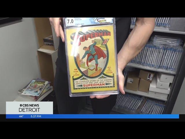 Metro Detroit man uncovers one of the largest, most valuable comic book collections in the country