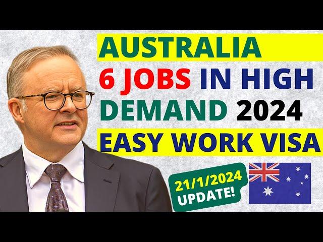 Australia Top 6 High Demand Jobs in 2024 | Australia Jobs in Demand