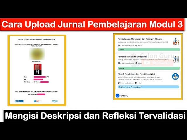 [FULL] How to Upload Learning Journal Module 3, Fill in Validated Optimistic Descriptions and Ref...