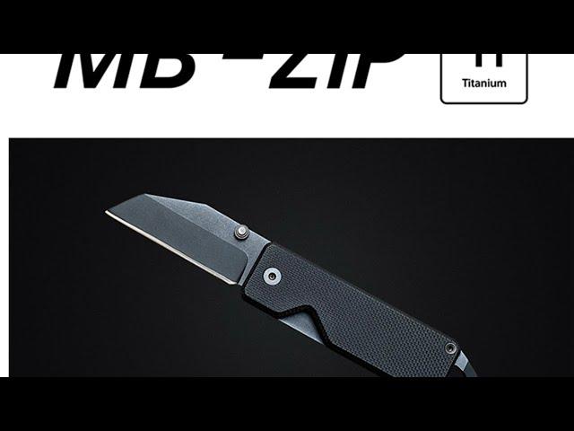 MB-ZIP : Titanium EDC Keychain Knife & Multi-Tool | Indiegogo