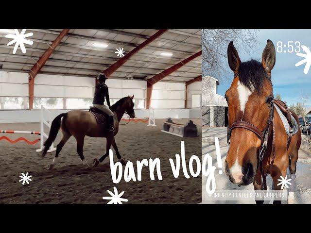 wkend barn vlog!!