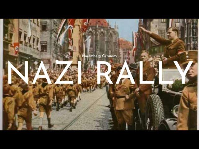 Nazi Rally In Nuremberg | Early Footage of Germany