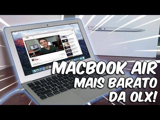 O MacBook Air MAIS BARATO da OLX! Vale a pena MacBook Air usado?