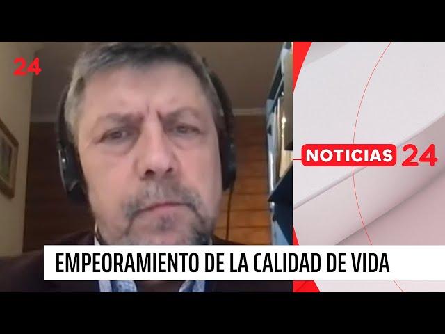 Académico analiza índice de empeoramiento de la calidad de vida en 19 comunas | 24 Horas TVN Chile