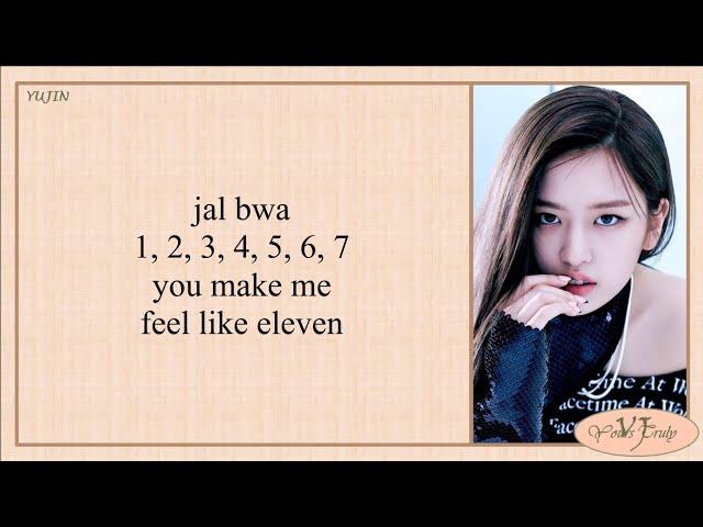 IVE (아이브) - ELEVEN (Easy Lyrics)