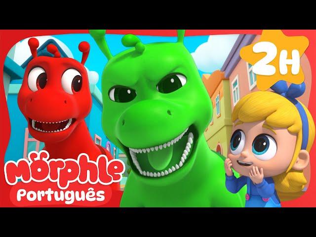 Morphle vs Orphle: Dino Orphle | 2 HORAS DO MORPHLE BRASIL | Desenhos Animados Infantis em Português