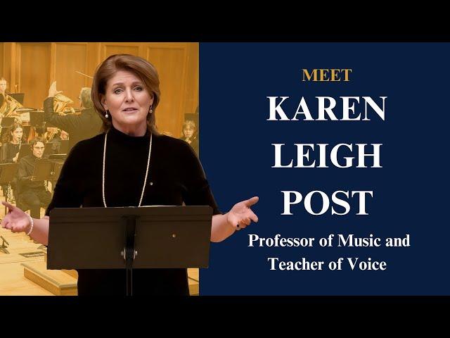Lawrence University Conservatory | Karen Leigh-Post
