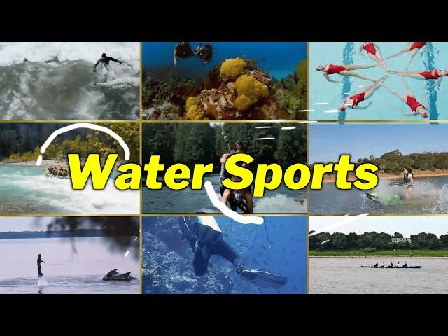 Water Sports in English - Water Sports English Vocabulary