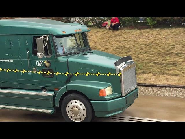 Truck vs. School Bus Side-Impact Collision