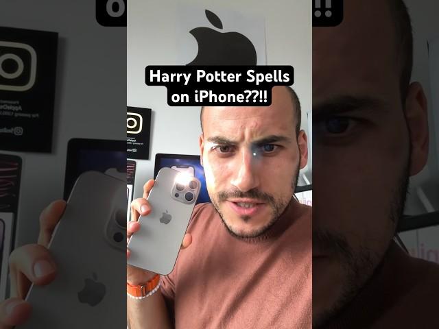 When Harry Potter meets iPhone🪄!!