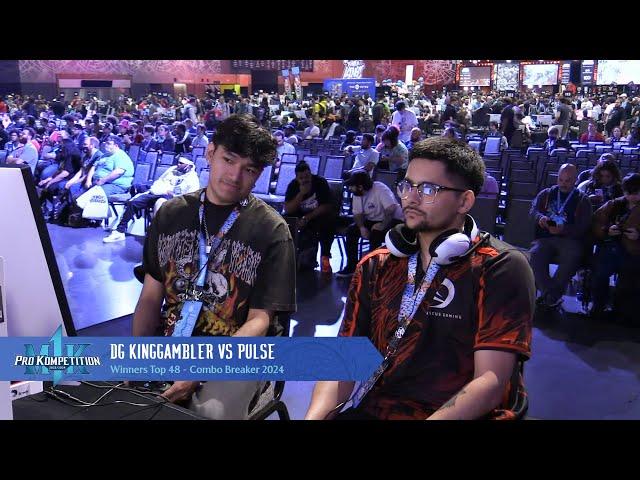 KINGGAMBLER vs PULSE - COMBO BREAKER 2024 || MORTAL KOMBAT 1