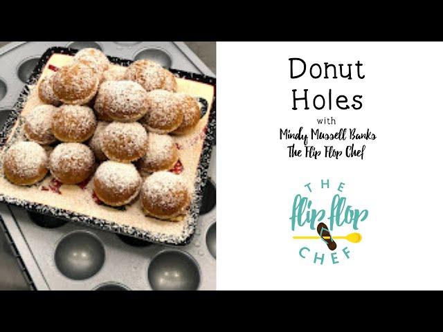 Pampered Chef Donut Hole Pan with The Flip Flop Chef!