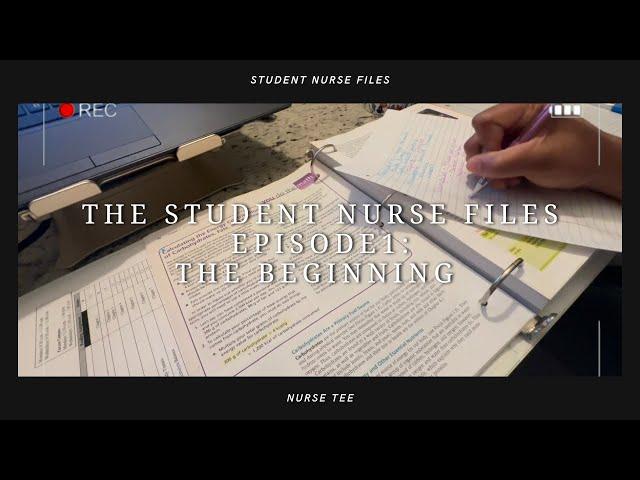 LPN To RN: The Student Nurse Files: Episode 1: The Beginning+Study Tips