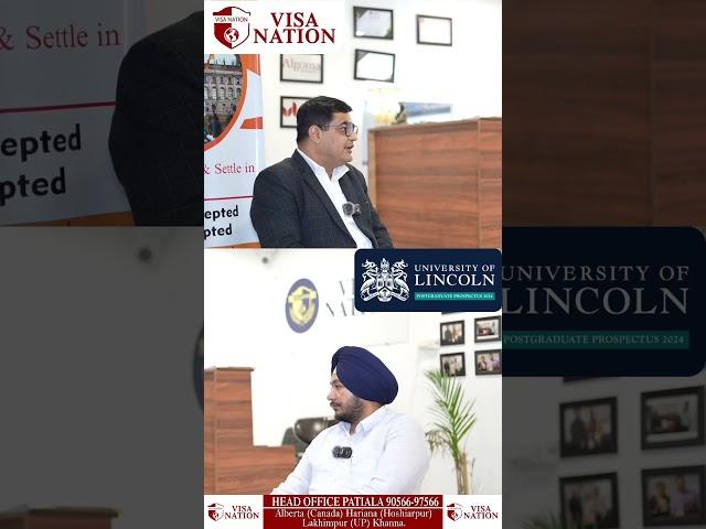 Discussion regarding UK study visa/University Of Lincoln/Requirements/Admission Process/UK Interview