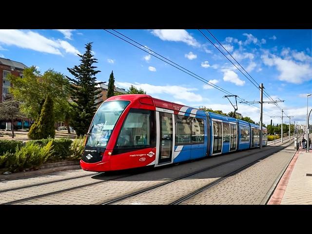 Trams (Metro Ligero) in Madrid, Spain  | 2024