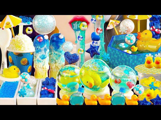 ASMR  EDIBLE Duck Waterball SWIMMING POOLMUKBANG Duck Tapioca Popping Boba CANDY 咀嚼音 EATING SOUNDS